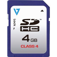 V7 4GB SDHC CL4 RETAIL (VASDH4GCL4R-2E) memóriakártya