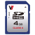 V7 4GB SDHC V7 Secure memóriakártya (VASDH4GCL4R-2E) (VASDH4GCL4R-2E)