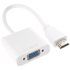 V7 adapter HDMI apa  -> VGA  anya fehér (CBLHDAV-1E) (CBLHDAV-1E) kábel és adapter