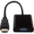 V7 CBLHDAVBLK-1E video átalakító kábel 0,1 M HDMI VGA (D-Sub) Fekete (CBLHDAVBLK-1E)