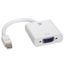 V7 Mini Display VGA Adapter V7 CBL-MV1WHT-5E Fehér kábel és adapter