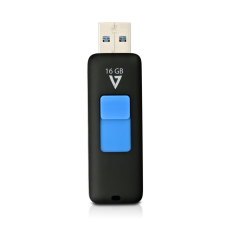 V7 Pen Drive 16GB USB 3.0 V7 Slide-In fekete (VF316GAR-3E) (VF316GAR-3E) pendrive