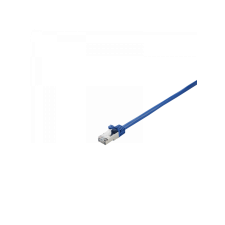 V7 - S/FTP Cat7 patch kábel 2m - Kék - V7CAT7FSTP-2M-BLU kábel és adapter