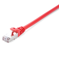 V7 V7CAT6STP-05M-RED-1E STP CAT6 Patch kábel 5m Piros kábel és adapter