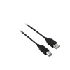 V7 V7N2USB2AB-05M USB kábel 5 M USB 2.0 USB A USB B Fekete (V7E2USB2AB-05M)
