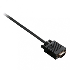 V7 VGA kábel D-Sub (Male) - D-Sub (Male) összekötő 2m fekete (V7E2VGA-02M-BLK) kábel és adapter