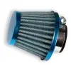 V PARTS L307 papír légszűrő kúpos egyenes Ø28mm kék V PARTS Motor alkatrészek Légszűrők Légszűrők (tuning, univerzális)