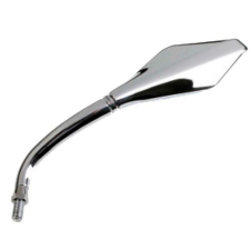 V PARTS tuning bal oldali univerzális tükör - króm (1 db) motorkerékpár visszapillantó