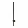  V-TAC 12W Fekete fali lámpa, IP65, meleg fehér, 115 Lm/W - SKU 6834