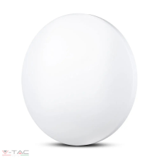 V-tac 12W LED opál búrás kör mennyezeti lámpa állítható színhőmérséklet - 217603 világítás