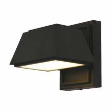 V-tac 15W kültéri fali LED lámpa, fekete házzal, meleg fehér - SKU 10564 kültéri világítás