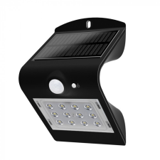 V-tac 1,5 W LED napelemes lámpa fekete - 8277 kültéri világítás