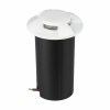 V-tac 1W DC12V kültéri, 4 irányú talajlámpa, fehér, IP67, meleg fehér - SKU 211469