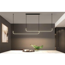 V-tac 24W designer kétirányú csillár, változtatható színhőmérséklettel, fekete házzal - SKU 6941 világítás