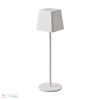 V-tac 2W fehér LED újratölthető asztali lámpa 3000K - 7691