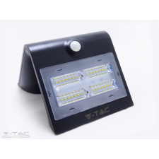 V-tac 3W LED napelemes lámpa fekete - 7528 kültéri világítás