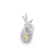 V-tac 5050 SMD LED modul DC12V, 0.24W, IP68, Meleg fehér - 5135