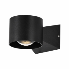 V-tac 5W LED kétirányú fali lámpa, fekete házas, meleg fehér - SKU 10445 kültéri világítás