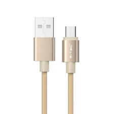 V-tac arany, USB - Micro USB 1m hálózati kábel - SKU 8490 kábel és adapter