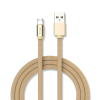 V-tac arany, USB - Micro USB 1m hálózati kábel - SKU 8495