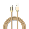 V-tac arany, USB - Type-C 1m hálózati kábel - SKU 8499