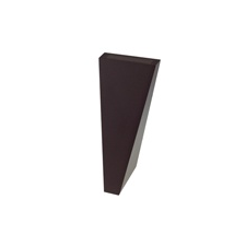 V-tac Cube oldalfali lámpatest, fekete (12W) meleg fény világítás