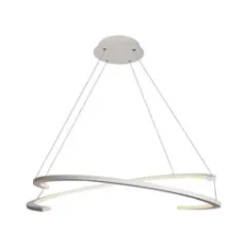 V-tac Design LED csillár (48W), fehér színű - természetes fehér, dimmelhető világítás