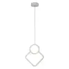 V-tac Design LED függeszték (12W), fehér színű - meleg fehér