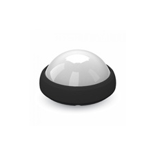 V-tac Dome-R IP54 kültéri LED lámpa - fekete (12W) 3000K kültéri világítás