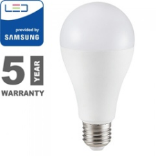 V-tac E27 LED lámpa (18W/200°) Körte A80 - meleg fehér, PRO Samsung izzó