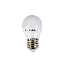 V-tac E27 LED lámpa (5.5W/180°) Kisgömb - meleg fehér, PRO Samsung világítás