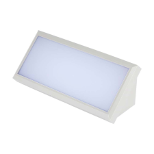 V-tac fehér Landscape kültéri fali LED lámpa 12W - Meleg fehér, 100 Lm/W - 6813 kültéri világítás