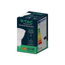 V-tac GU10 LED spot égő 6W hideg fehér 110° - SKU 211941 izzó