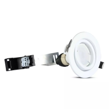 V-tac GU10 LED spot égő fehér kerettel 3 db/csomag 5W meleg fehér 110° - SKU 8881 világítás