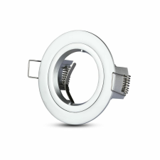 V-tac GU10 LED spotlámpa keret, alumínium szürke fix lámpatest - SKU 3644 világítás