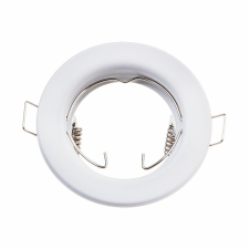 V-tac GU10 LED spotlámpa keret, fehér fix lámpatest - SKU 3584 világítás