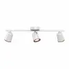 V-TAC háromfejű 15W beltéri fehér fali LED lámpa, meleg fehér, 100 Lm/W - SKU 218258