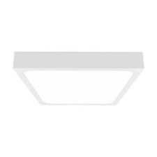 V-tac IP44 mennyezeti LED lámpatest - négyzet (24W) természetes fehér, fehér (295 mm) világítás