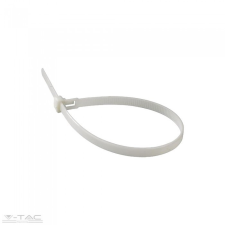 V-tac Kábelkötegelő fehér 2,5x100 mm (100db/csomag) - 11159 villanyszerelés