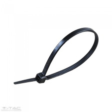 V-tac Kábelkötegelő fekete 4,8x200 mm (100db/csomag) - 11177 villanyszerelés
