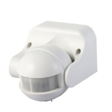 V-tac LED Infravörös mozgásérzékelő , fali , 180° , fehér kültéri világítás