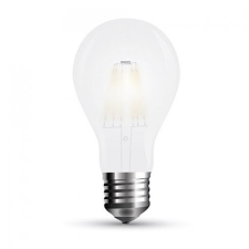 V-tac LED lámpa E27 Filament 10Watt 300° Körte opál hideg fehér világítás