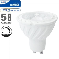 V-tac LED lámpa GU10 (6,5W/110°) Dimmelhető - hideg fehér PRO Samsung izzó