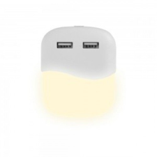 V-tac LED lámpatest , éjszakai irányfény , 2 db USB csatlakozóval , 0.5W , négyzet ,... világítás