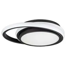 V-tac Mennyezeti designer LED lámpa (24W/2560Lumen) fekete, természetes fehér, bemutatótermi darab világítás