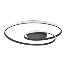 V-tac Mennyezeti designer LED lámpa (48W/5150Lumen) fekete, meleg fehér, dimmelhető világítás