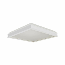 V-tac mennyezeti szögletes 48W lámpa, 50x50cm, fehér dísszel, természetes fehér, 90 Lm/W - SKU 6918 világítás