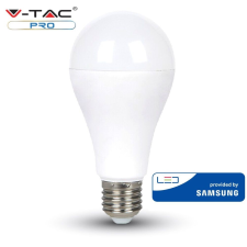  V-TAC PRO 15W E27 hideg fehér LED lámpa izzó - SAMSUNG chip - 161 izzó
