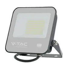 V-tac PRO LED reflektor 50W természetes fehér, fekete házzal - SKU 23688 kültéri világítás