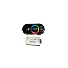 V-tac RF Touch RGB LED vezérlő (3312) - 144 Watt - fekete - Kifutó termék! világítás